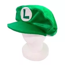 Boina Chapéu Touca Super Mario Bros - Luigi