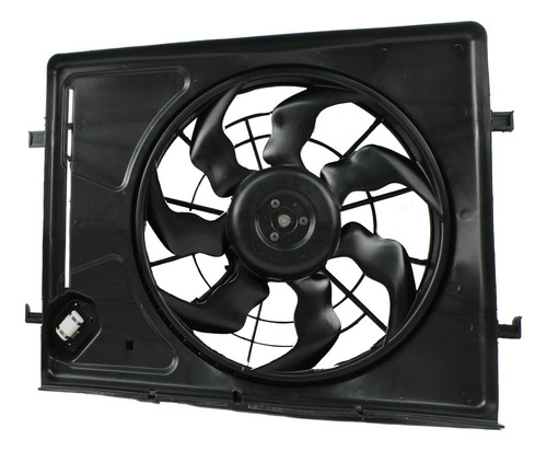 Ventilador Radiador Hyundai Elantra Gls 2.0 L4 2009 Foto 4