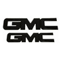 Ami 96514k Gmc'' Grille & Tailgate Emblem- Black Powder