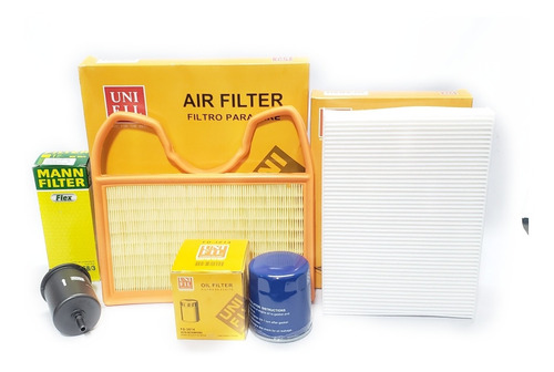 Kit De Afinacion Vw Up 1.0 2016-2018 4 Filtros Aire Cabina Foto 3