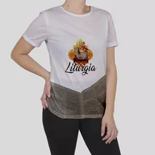 Camiseta Baby Look Pastoral Da Liturgia