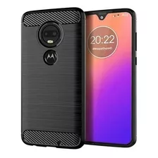 Funda Antigolpe Tpu Carbono Para Moto G7 Plus Play Power