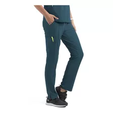 Pantalón Mujer Maevn - Azul Petróleo - Uniformes Clínicos