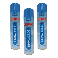 Kit 3 Limpa Vidros Aerosol Limpeza Profissional 400ml 