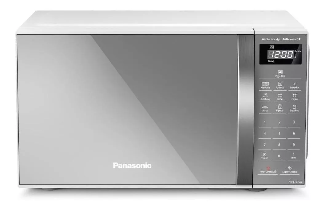 Micro-ondas Panasonic Nn-st27lwru   Branco 21l 220v