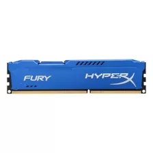 Memória Ram Fury Ddr3 Color Azul 4gb 1 Hyperx Hx316c10f/4