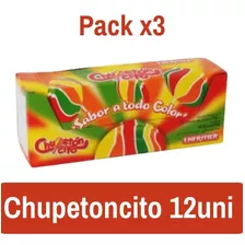 Chupetoncito Paletones 12 Unidades - Pack X3