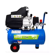 Compresor/aire Potente 2.5hp 24 Litros 160l/m Igoto Comp-24