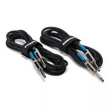 Cable 6,6m X2 Plug-plug Para Guitarra O Bajo Samson Ic20