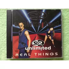 Eam Cd 2 Unlimited Real Things 1994 Edic. Americana Radikal