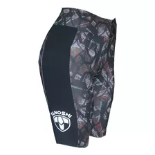 Bermuda Corrida Camuflada Psyco Feminina C/ Bolsos Laterais