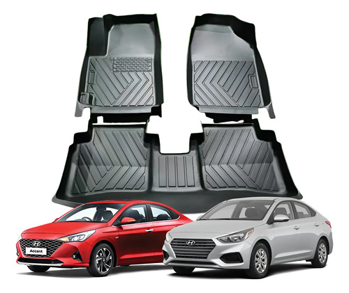 Cubre Pisos Calce Perfecto Hyundai Accent 2017-2022