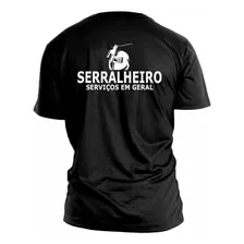 Camiseta Uniforme Serralheiro Profissional Trabalho Autônomo