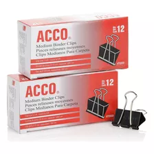 Clip Para Carpeta Acco Brands A7072062 , 2 Boxes