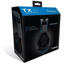 Headset Alámbrico Tx30 Voltedge Para Playstation 4 Color Azul