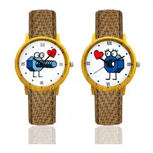 Reloj De Pareja Tornillo Tuerca + Estuche Dayoshop