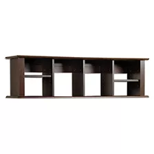 Hutch De Escritorio Montado Pared Espresso