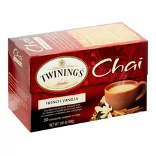 Te Twinings Ingles Chai French Vainilla Saquitos Importado