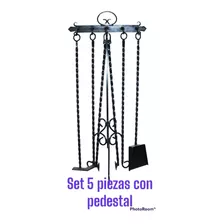 Set Atizadores Con Soporte 6 Piezas