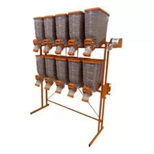 Dispenser Para Ração Pet Shop 10x40 Kilos - Porta Ração Cães