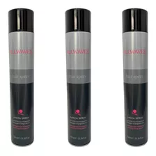 Laque De Cabelo Spray Allwaves Hair 750ml Kit 3 Unidades