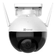 Cámara De Seguridad Ezviz C8c 4mm Con Resolución De 2mp Visión Nocturna Incluida Blanca Y Negra