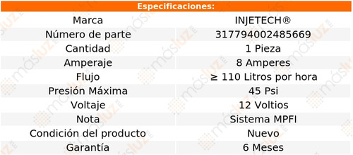 1) Rep Bomba Combust Ltd C Victoria V8 5.0l 87/91 Injetech Foto 4