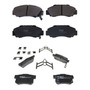 Kit Balatas Delantera Trasera Lc Trw Acura Legend 3.2 1995