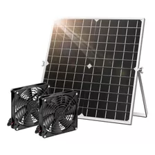 Vivosun Kit De Ventilador Solar De 20 W, Panel Solar De 20 W