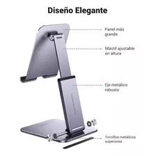 Ugreen 900443 Soporte Para iPad Aluminio Altura Ajustable Soporte Plegable Base Porta Tablet Compatible Con Tablets De 4''a 13''