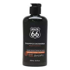 Shampoo De Barba - Carvão Ativado - Route 66 - Viking