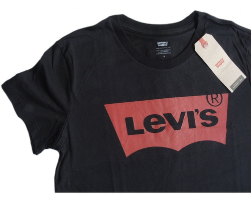 Camiseta Levis Original Feminina Logo Batwing Loja Autorizad