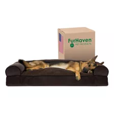 Furhaven Pillow Cama Para Perros Grandes Refuerzos Extraíble