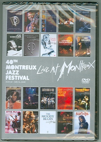 Dvd Live At Montreux - 40th Montreux Jazz Festival (lacrado)