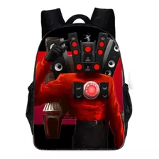 Mochila Para Niños Titan Speakerman Exclusiva Skibidi Toilet