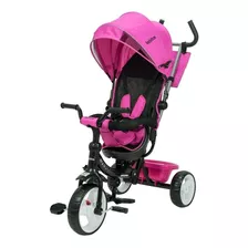 Triciclo Fucsia Multifuncional Bebitos Xg-9841 Fucsia