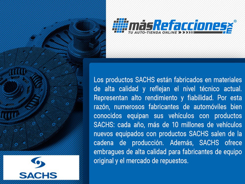 Clutch Audi Tt L4 2.0l 2007-2011 Sachs Calidad Oem Foto 3