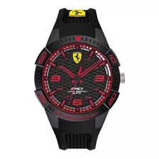 Reloj Para Hombre Scuderia Ferrari 830747 En Cuarzo Color De La Correa Negro Color Del Bisel Negro Color Del Fondo Negro