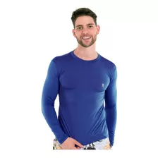 Camiseta Blusa Com Proteção Uv Solar Térmica Masculina