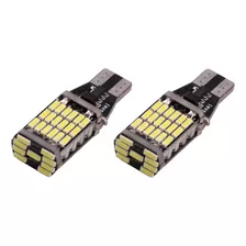 Par Lâmpadas Pingo T15 45 Leds 6000k Canbus Canceller