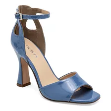 Zapatilla Abierta Pravia 2865 Color Azul Para Mujer Tx8