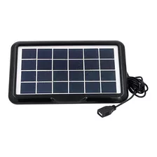 Panel Solar Portátil Multifuncional 6v 3.2w / Carga Usb