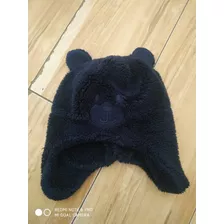 Gorro Osito Peluche Para Bebé/ Niño Peludito Usado - 50 Cm