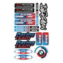 Set Stickers Bmw Racing Personaliza Moto Y Equipo 04