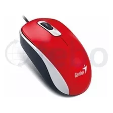 Mouse Genius Dx-110 Usb Rojo Pasión