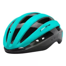 Capacete Ciclismo High One Wind Aero Bicicleta Mtb Pt/azul