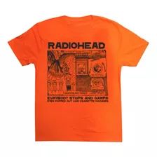 Playera Camiseta Rock Radiohead Thom Yorke I Have A Paper 