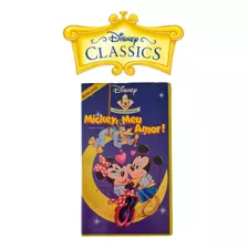 Fita Vhs Mickey, Meu Amor Especial Dublado - Desenho Raro