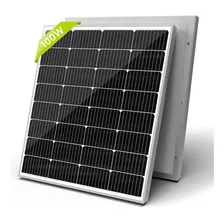 9bb Celda Monocristalina 12v 100w Panel Solar Diseño C...