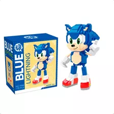 Boneco Sonic Blocos De Montar Lançamento